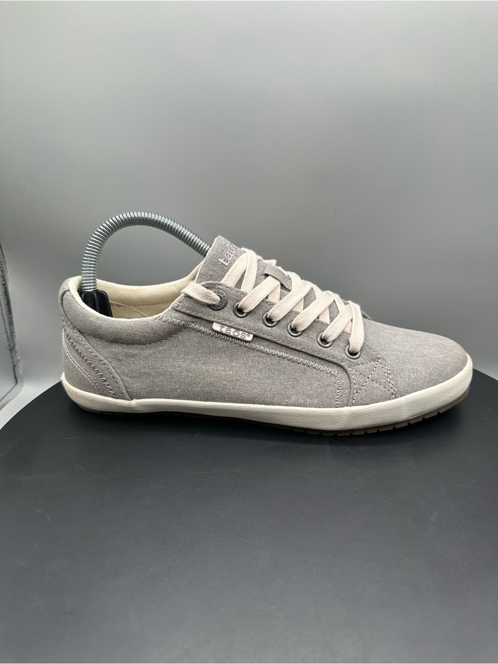 Taos Star Canvas Sneakers Women Size 8.5 Grey Wash - Picture 4 of 11